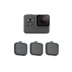 Набір фільтрів нейтральних ND для камер GoPro Hero 5 / 6 / 7 Набір фільтрів нейтральних ND для камер GoPro Hero 5 / 6 / 7
