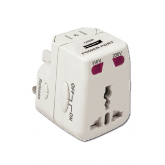 WORLDWIDE ADAPTER AND USB CHARGER