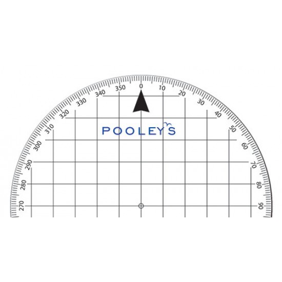 Pooleys PP-3 Round Protractor