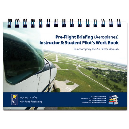 Книга авіаційна Pooleys Pre - Flight Briefing A Pilots Work Book