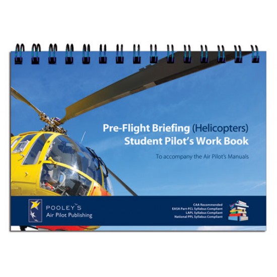Книга авиационная Pooleys Pre-Flight Briefing H Pilots Work Book