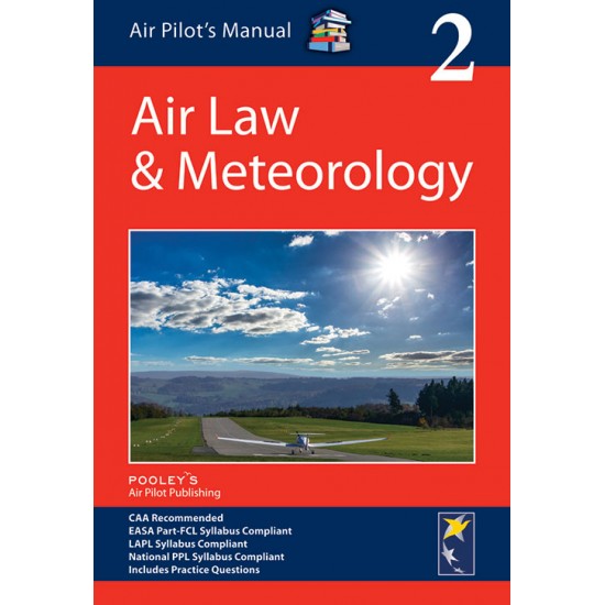 Книга авіаційна Pooleys Air Pilot's Manual Volume 2 Aviation Law & Meteorology