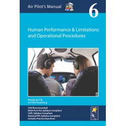 Книга авіаційна Pooleys Air Pilot's Manual Volume 6 Human Performance & Limitations and Operational Procedures Книга авіаційна Pooleys Air Pilot's Manual Volume 6 Human Performance & Limitations and Operational Procedures