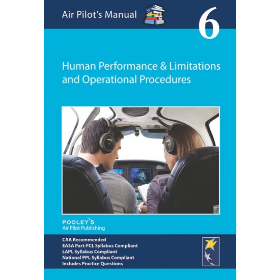 Книга авіаційна Pooleys Air Pilot's Manual Volume 6 Human Performance & Limitations and Operational Procedures