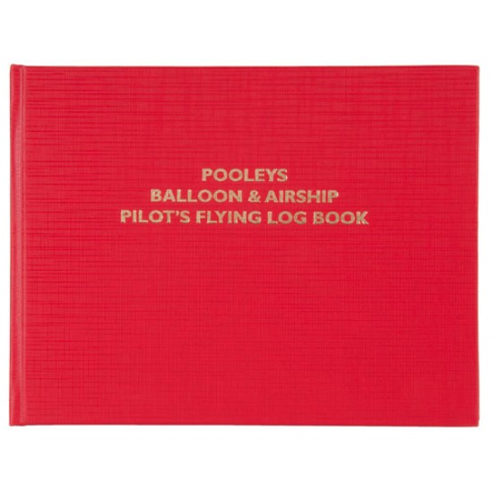 Льотна книга Pooleys Balloon & Airship Pilots Log 