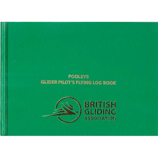 Книжка лётная Pooleys Glider Pilots Log Book