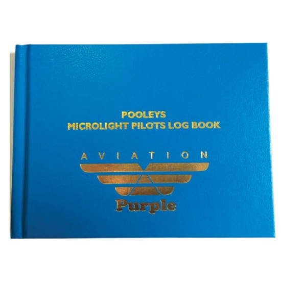 Льотна книга Pooleys Microlight Pilot's Log Book