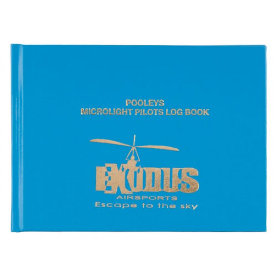 Книжка лётная Pooleys Microlight Pilot's Log Book
