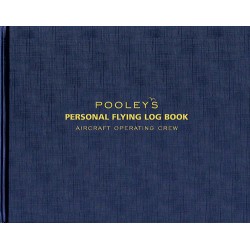 Льотна книга Pooleys EASA Part-FCL Personal Flying Log Book Льотна книга Pooleys EASA Part-FCL Personal Flying Log Book