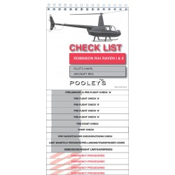 Чек-лист авиационный Pooleys Robinson R44 Raven I & II Checklist Чек-лист авиационный Pooleys Robinson R44 Raven I & II Checklist