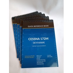 Короткий довідник Cessna 172M Quick Reference Book A5  Короткий довідник Cessna 172M Quick Reference Book A5