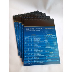 Короткий довідник Cessna 172M Quick Reference Book A5  Короткий довідник Cessna 172M Quick Reference Book A5