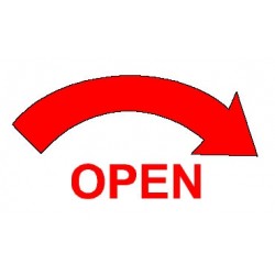 Наклейка авиационная OPEN ARROW DECAL CLOCK-WISE Наклейка авиационная OPEN ARROW DECAL CLOCK-WISE