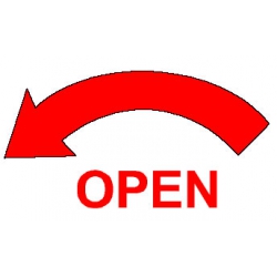 Наклейка авіаційна OPEN ARROW DECAL COUNTER CLOCK Наклейка авіаційна OPEN ARROW DECAL COUNTER CLOCK