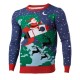 Свитер новогодний Rocket Santa Christmas Sweater