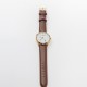 Boeing Women's Gold Rotating Airplane Watch