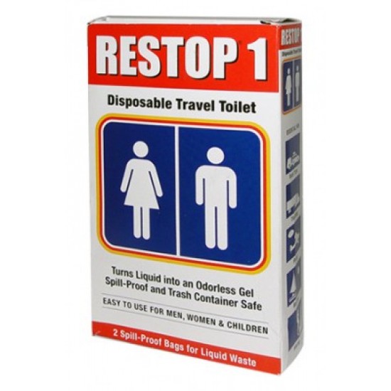 Restop Disposible Travel ToileEt - 3 Pack