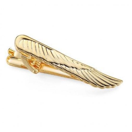 Зажим для галстука авиационный Jiaocharmei Gold Wing медь