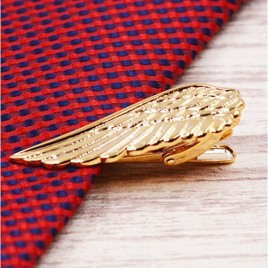 Зажим для галстука авиационный Fstesco Gold Wing 2 медь