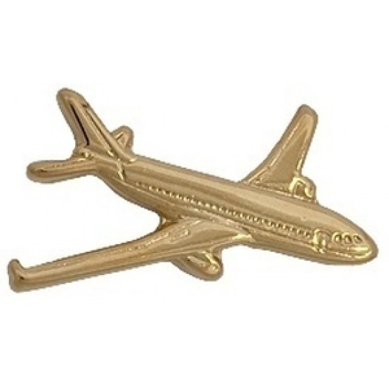 Значок авиационный AIRBUS A320 GOLD