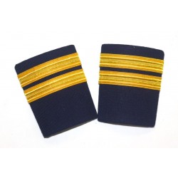 Погоны гражданской авиации A Cut Above Uniforms Navy and Gold 2 полосы Погоны гражданской авиации A Cut Above Uniforms Navy and Gold 2 полосы