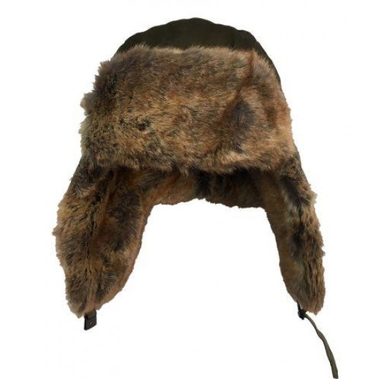 Оригинальная зимняя шапка Top Gun Checkered Winter Hat TGH1502 (Olive)