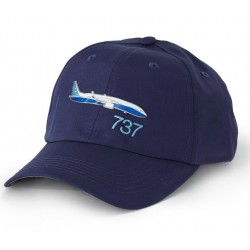 Оригинальная бейсболка Boeing 737 3D Emblem Hat 115015010665 (Navy) Boeing