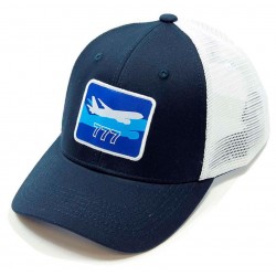 Оригинальная бейсболка Boeing 777 Shadow Graphic Hat 115015010674 (Navy) Boeing