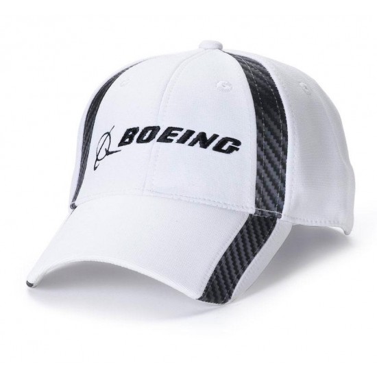 Оригінальна бейсболка Boeing Carbon Fiber Print Signature Hat 1150150103060001 (White)