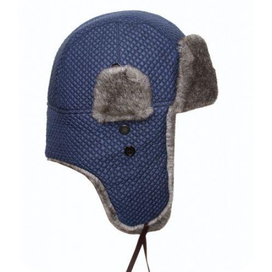 Оригинальная зимняя шапка Top Gun Quilted Winter Hat TGH1500 (Navy)