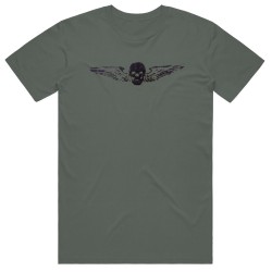 Футболка авиационная Skull and Wings мужская Футболка авиационная Skull and Wings мужская