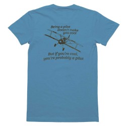 Футболка авиационная Boeing Being a Pilot Makes You Cool мужская Футболка авиационная Boeing Being a Pilot Makes You Cool мужская