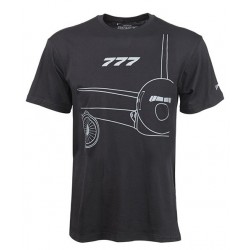Оригінальна футболка Boeing 777 Midnight Silver T-Shirt 1100100109580001 (Black) Оригінальна футболка Boeing 777 Midnight Silver T-Shirt 1100100109580001 (Black)