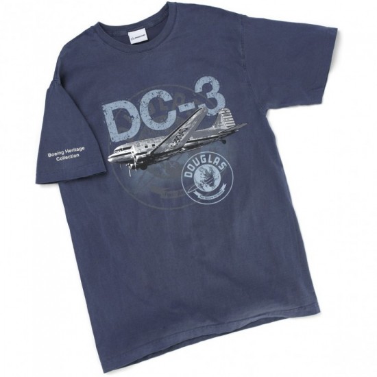 Оригінальна футболка Boeing DC-3 Heritage T-shirt 1100100104190002 (Navy)