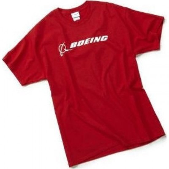 Футболка мужская Боинг Boeing Signature T-Shirt Short Sleeve 110010010255 (Red)