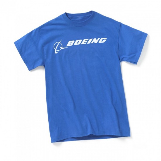 Оригінальна футболка Boeing Signature T-Shirt Short Sleeve 110010010255 (royal)