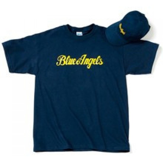 Оригінальний комплект Boeing Blue Angels Hat & T-shirt Set (Navy)
