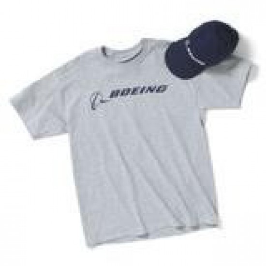 Оригинальный комплект Boeing Signature Hat & T-shirt Set 110010070001 (Grey)