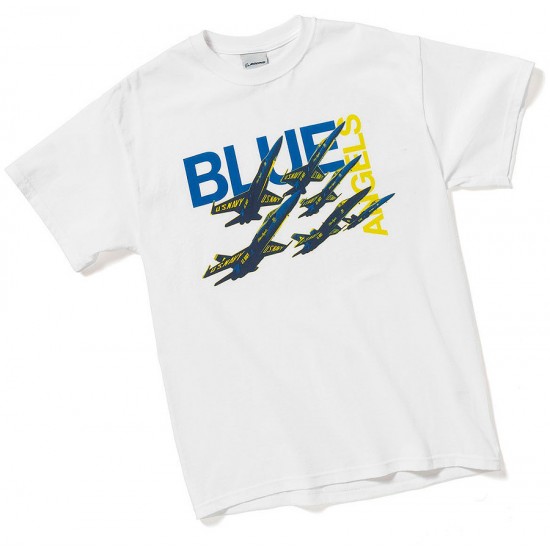Оригинальная футболка Blue Angels Formation Delta T-shirt 110010010413  (White)