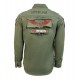 Оригинальная рубашка Top Gun Military Shirt TGR1801 (Olive)