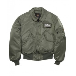 Куртка авіаційна Alpha Industries CWU-45P Flight Jacket чоловіча зелена Куртка авіаційна Alpha Industries CWU-45P Flight Jacket чоловіча зелена