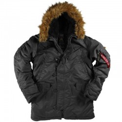 Чоловіча куртка аляска Alpha Industries N-3B Parka MJN31000C1 (Black) Чоловіча куртка аляска Alpha Industries N-3B Parka MJN31000C1 (Black)