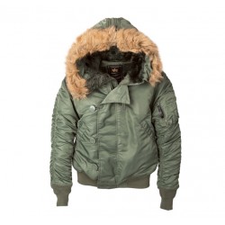 Короткая парка Alpha Industries N-2B Parka MJN30000C1 (Sage Green) Короткая парка Alpha Industries N-2B Parka MJN30000C1 (Sage Green)