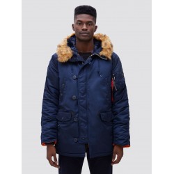 Зимняя куртка аляска Alpha Industries Slim Fit N-3B Parka MJN31210C1 (Rep.Blue) Зимняя куртка аляска Alpha Industries Slim Fit N-3B Parka MJN31210C1 (Rep.Blue)