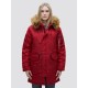 Жіноча зимова куртка аляска Alpha Industries N-3B W Parka WJN44502C1 (Commander Red)