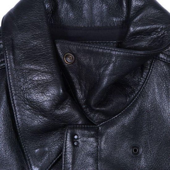 Шкіряна льотна куртка Alpha Industries A-2 Goatskin Leather Jacket MLA21019P1 (Black)