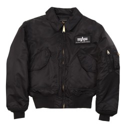 Бомбер Alpha Industries CWU 45 / P Flight Jacket MJC22000C1 (Black) Бомбер Alpha Industries CWU 45 / P Flight Jacket MJC22000C1 (Black)