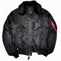 Оригинальный летный бомбер Alpha Industries B-15 Flight Jacket MJB23010C1(Black) Оригинальный летный бомбер Alpha Industries B-15 Flight Jacket MJB23010C1(Black)