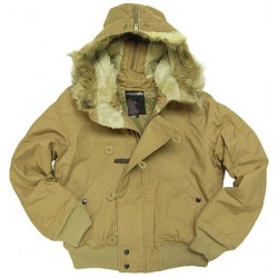 Жіноча куртка парка Alpha Industries N-2B Cotton (Sand) Жіноча куртка парка Alpha Industries N-2B Cotton (Sand)