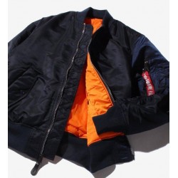 Бомбер Alpha Industries MA-1 Flight Jacket MJM21000C1 (Rep.Blue) Бомбер Alpha Industries MA-1 Flight Jacket MJM21000C1 (Rep.Blue)
